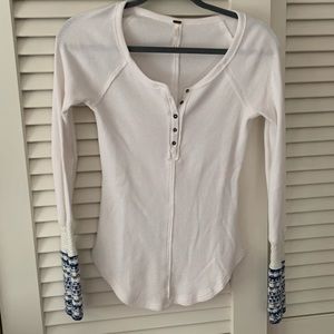 Free People Thermal Shirt